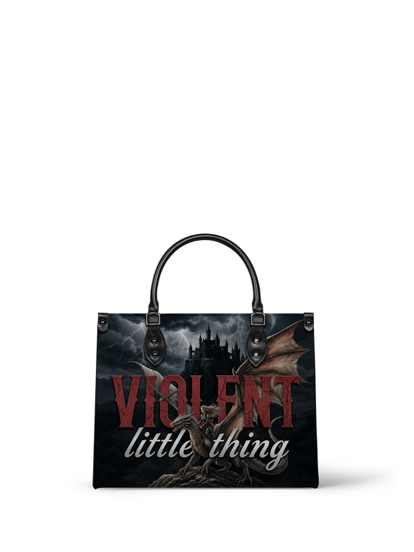 "Violent Little Thing" Dragon Rider Leather Handbag