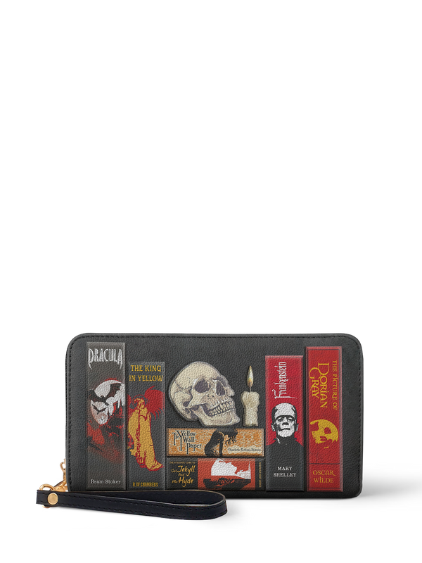 "The Codex of Gothic Tales" Deadlight Black Wallet