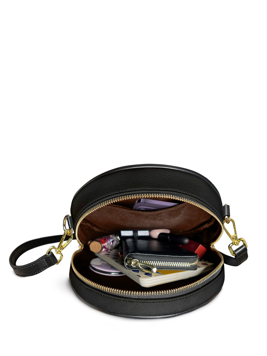 "The Dracula" Circle Crossbody Bag