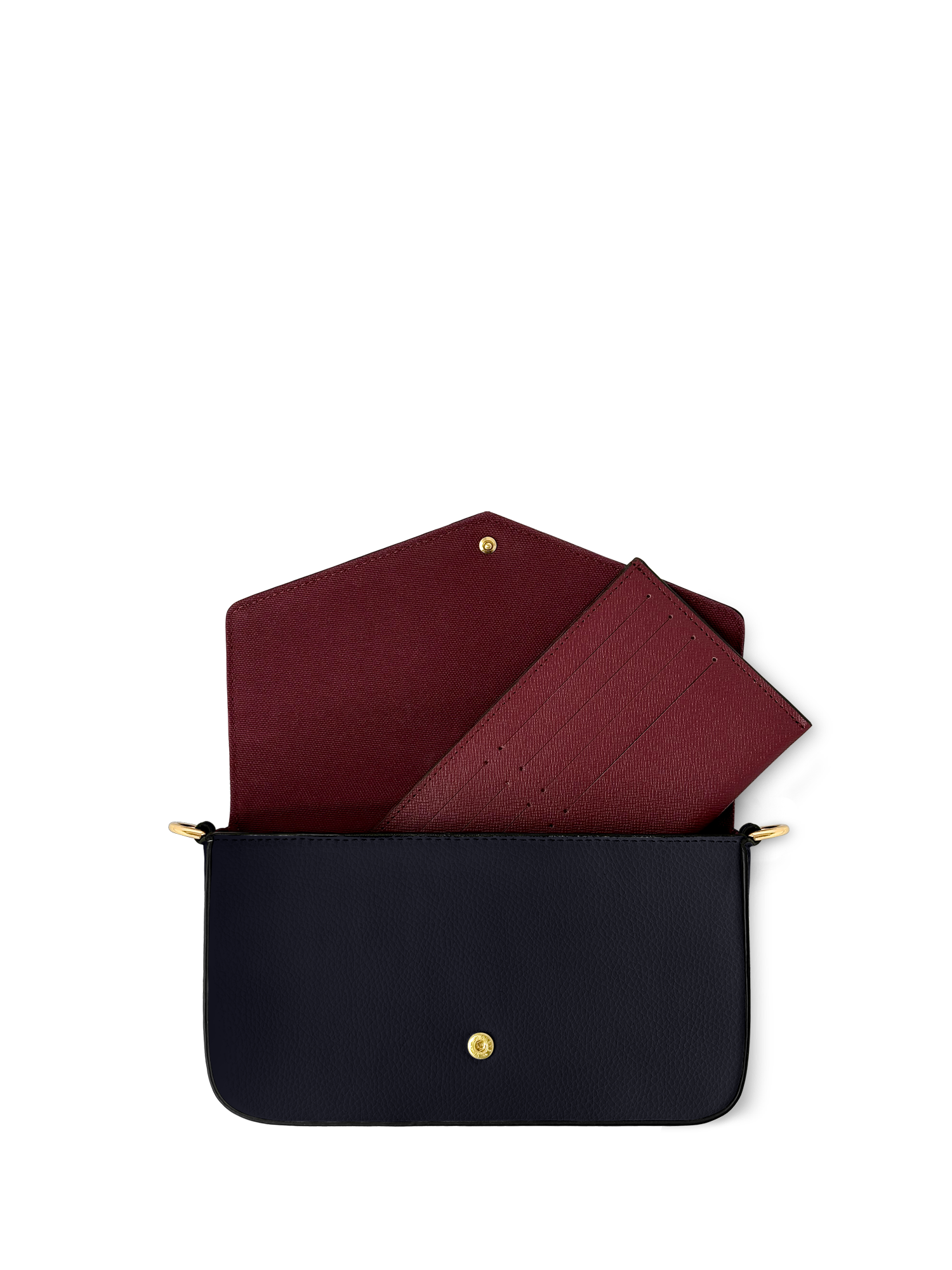 "The Tell-Tale Heart" Envelope Chain Crossbody Bag