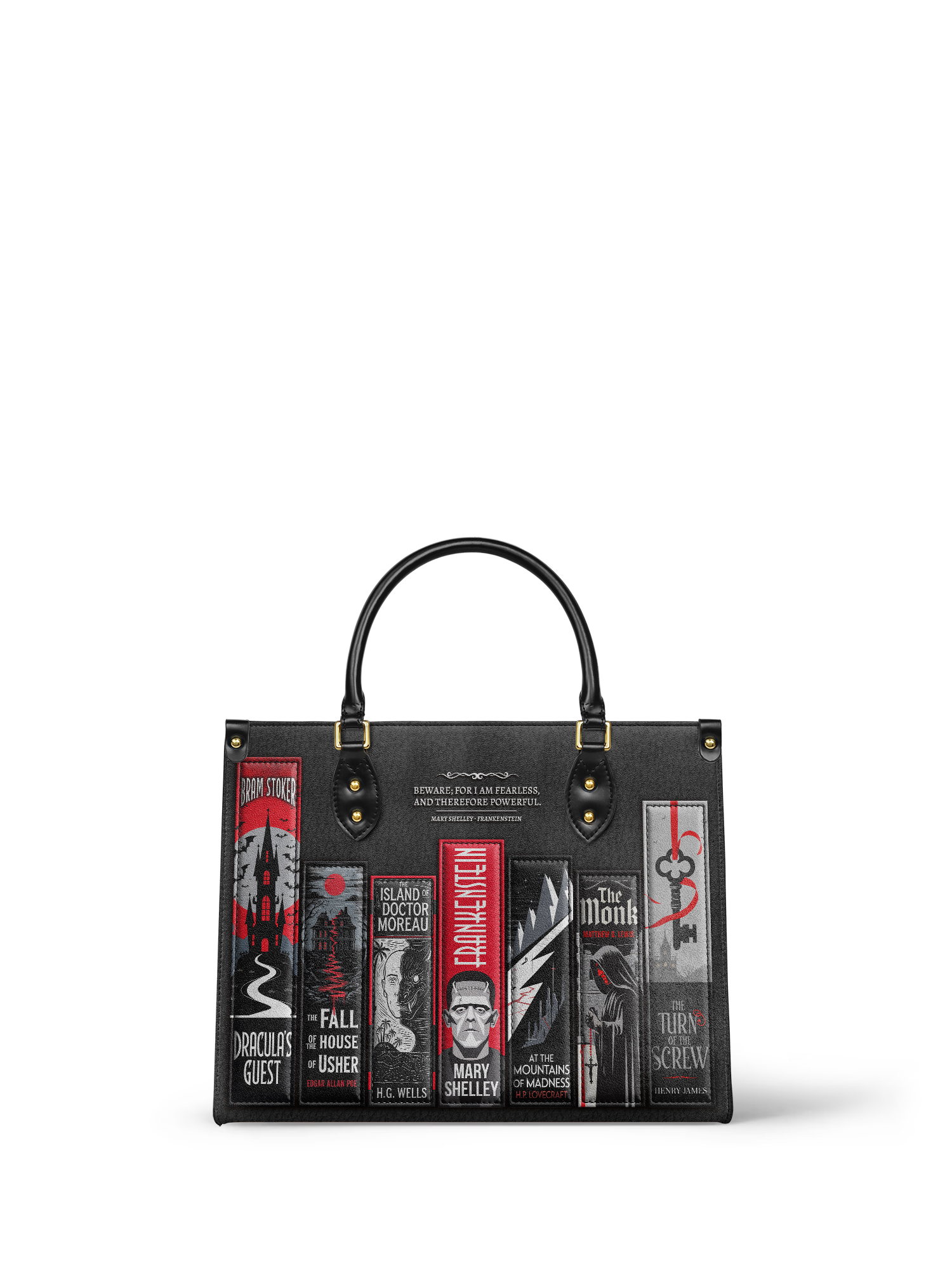 "The Fearless Collection" Leather Handbag