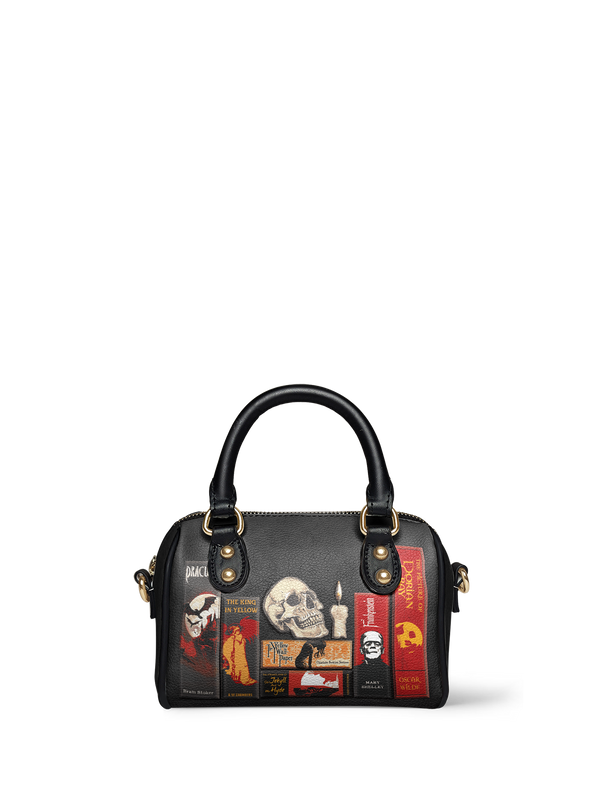 "The Codex of Gothic Tales" Deadlight Black Mini Satchel