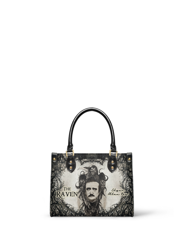 "The Raven" Small Leather Handbag